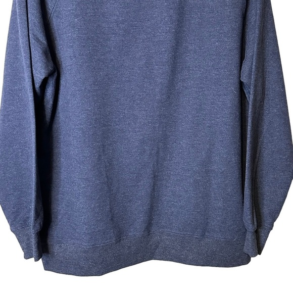 Wildfox Good Vibes Blue Terry Cloth Spell Out Sweatshirt Size Small - Picture 8 of 11